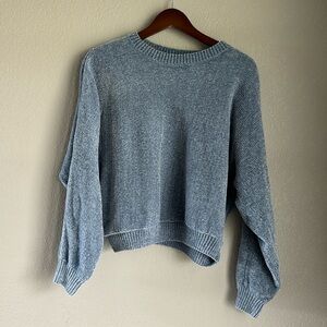 Double Zero Sweater - Blue - Size S. MINIMALLY WORN - LIKE NEW.